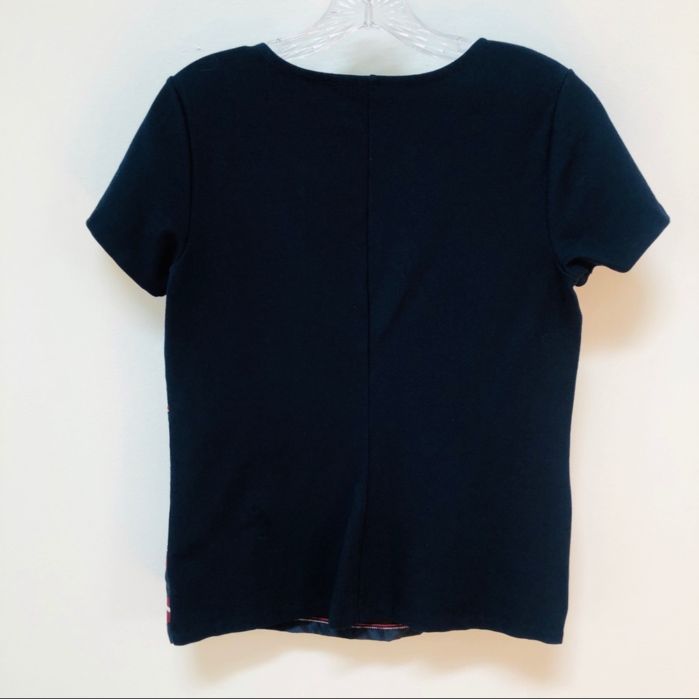 Lands End Muti-Color Stripe Top XS - Picture 5 of 8